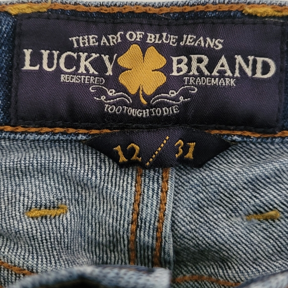 Lucky Brand Sweet' n Straight Jeans Size 12 - Picture 12 of 16